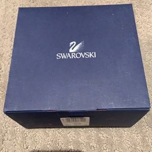 Swarovski crystal bottle stopper with topaz stone